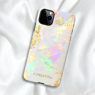 individuelle Name Opal Stone Design iPhone 11Pro Max Hülle