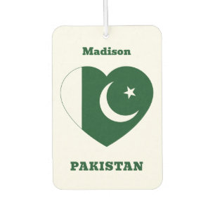 Individuelle Name Pakistan Autolufterfrischer