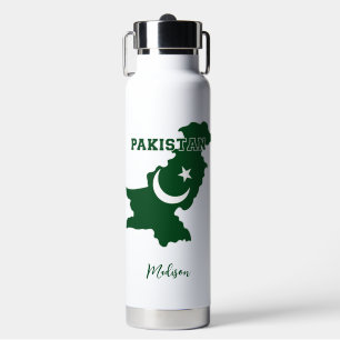 Individuelle Name Pakistan Trinkflasche
