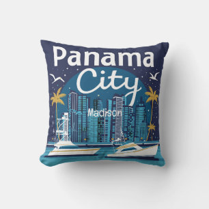 Individuelle Name Panama City Kissen