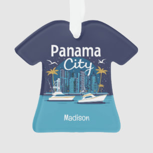 Individuelle Name Panama City Ornament