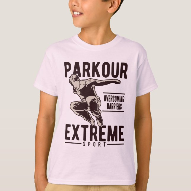 Individuelle Name PARKOUR Shirts & Jacken (Vorderseite)