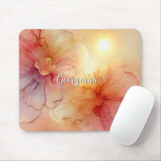 Individuelle Name Peach Raspberry Frische Pasta ma Mousepad