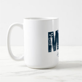 Individuelle Name Personalisiert Funny Golf Mama Kaffeetasse