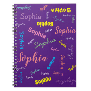 Individuelle Name Personalisiert Girl Notizblock