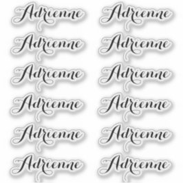INDIVIDUELLE NAME — Personalisierte Etikettenpacku Aufkleber