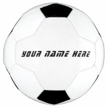 Individuelle Name Personalisierter Fußballball für