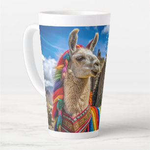 Individuelle Name Peru Llama Milchtasse