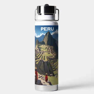 Individuelle Name Peru Machu Picchu Trinkflasche