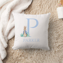 Individuelle Name Peter der Kaninchen Kissen
