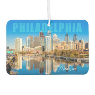 Individuelle Name Philadelphia Pennsylvania Autolufterfrischer