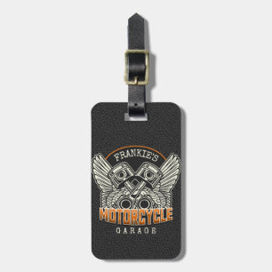 Individuelle Name Pistolen Wings Motorrad Fahrradg Gepäckanhänger