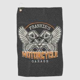 Individuelle Name Pistolen Wings Motorrad Fahrradg Golfhandtuch