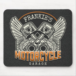 Individuelle Name Pistolen Wings Motorrad Fahrradg Mousepad