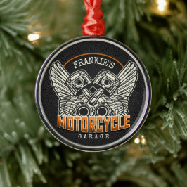 Individuelle Name Pistolen Wings Motorrad Fahrradg Ornament Aus Metall