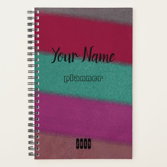 Individuelle Name-Planer 2019, Es wird mein Jahr Planer (Vorderseite)