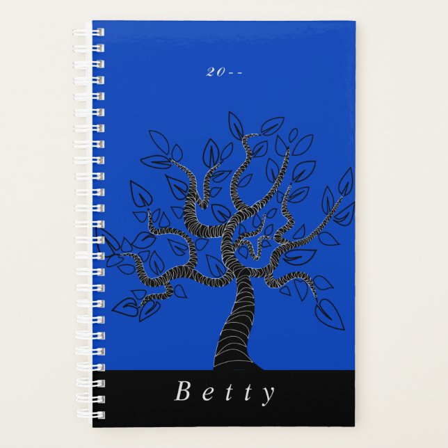 Individuelle Name-Planer mit Baum des Lebens Planer (Vorderseite)