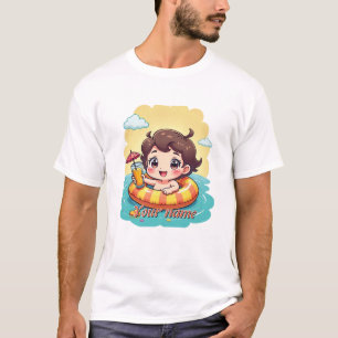 Individuelle Name Pool Floating Summer Design T-Shirt
