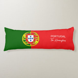 Individuelle Name Portugese Flag Seitenschläferkissen