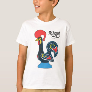 Individuelle Name Portugese Rooster T-Shirt
