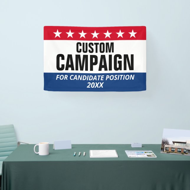 Individuelle Name-Position der Classic Campaign De Banner (Messe)