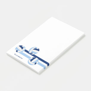 individuelle Name Post-it Klebezettel