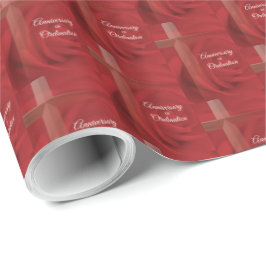 Individuelle Name Priester Anniversary Ordination  Geschenkpapier