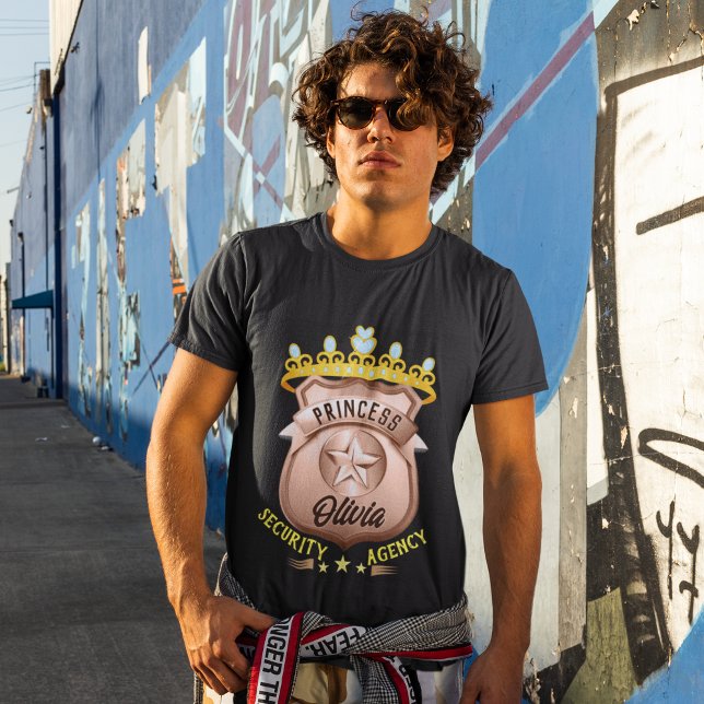 Individuelle Name Princess Security Agency Persona T-Shirt (Von Creator hochgeladen)