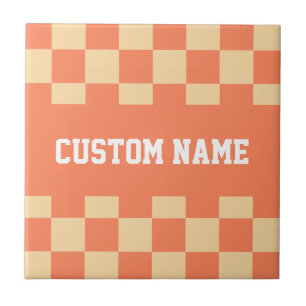 Individuelle Name-Prüfplatinenmuster Fliese