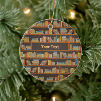 Individuelle Name Reader Bookaholic Books Lover Bo Keramik Ornament