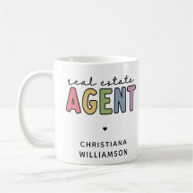 Individuelle Name Real Anwesen Agent | Geschenke v