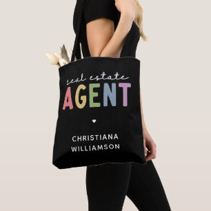 Individuelle Name Real Anwesen Agent   Geschenke v Tasche