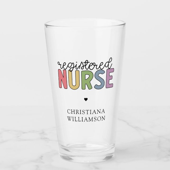 Individuelle Name Registriert Krankenversicherung  Glas (Vorderseite)