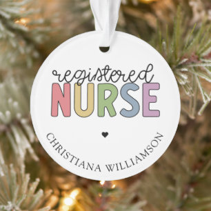 Individuelle Name Registriert Krankenversicherung Ornament