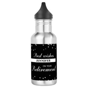 individuelle Name, Rentenerwerb Herzlichen Glückw Edelstahlflasche