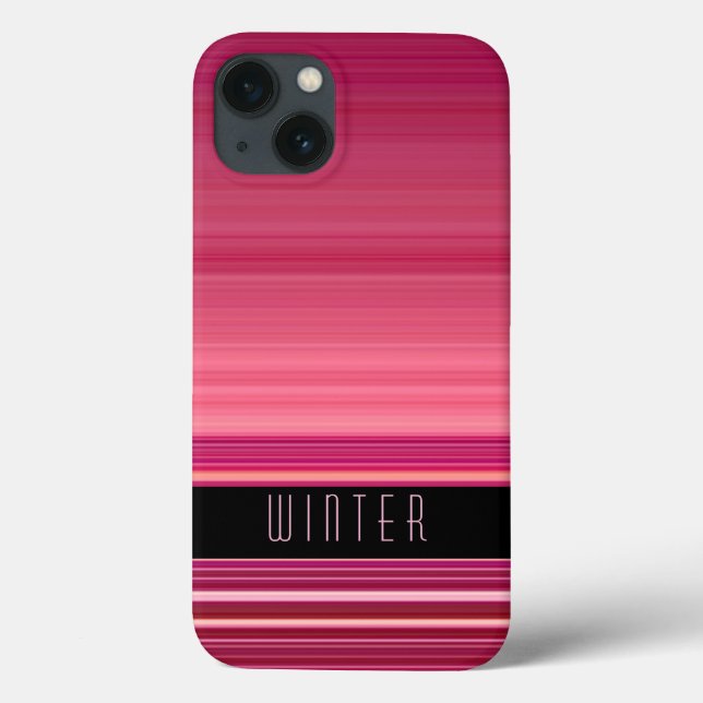 Individuelle Name Rose Gold Case-Mate iPhone Hülle (Rückseite)