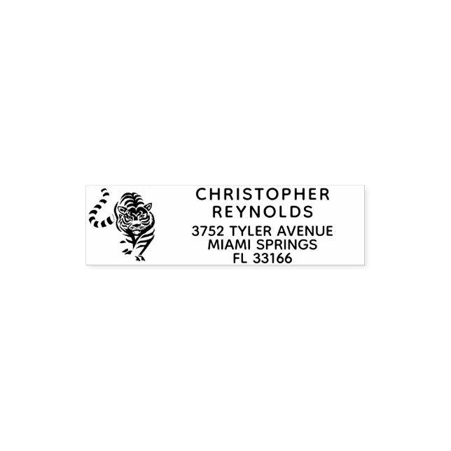 Individuelle Name Rücksendeadresse Selbstfarbige B Permastempel (Design)