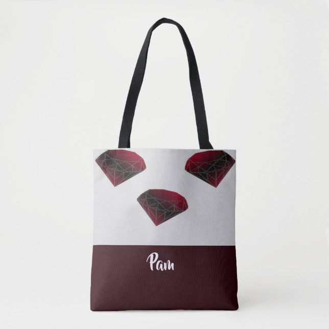 Individuelle Name-Rudersteine Tasche (Vorderseite)
