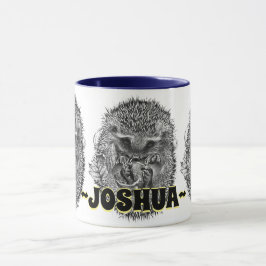 Individuelle Name Schlafen Igel Combi Kaffee Tasse