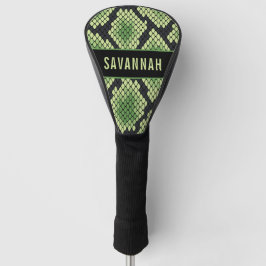 Individuelle Name Schlange Muster für Tierdruckmus Golf Headcover