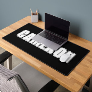 Individuelle Name-Schreibtischmatte für Computerti Schreibtischunterlage