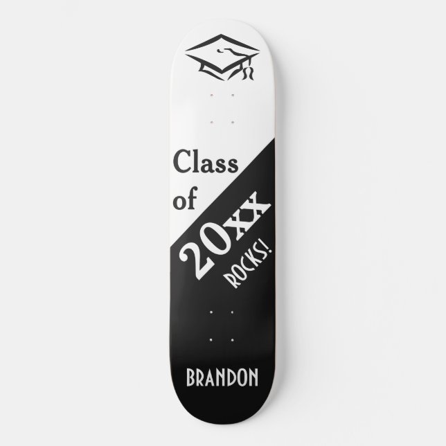 INDIVIDUELLE NAME-Skateboards (jedes Jahr) Skateboard (Vorderseite)