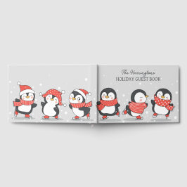 Individuelle Name Skaten Penguins Gästebuch