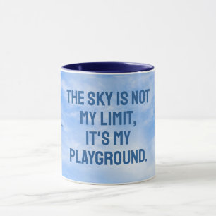 Individuelle Name Sky Quote Tasse