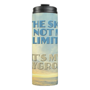 Individuelle Name Sky Quote Thermosbecher