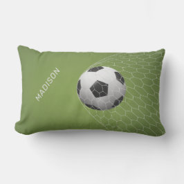 Individuelle Name Soccer Goal Kissen