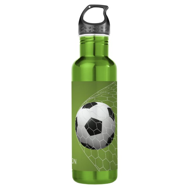 Individuelle Name Soccer Goal Wasserflaschen (Vorderseite)