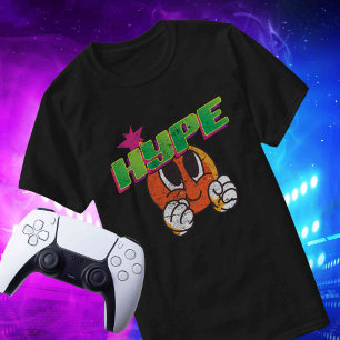 Individuelle Name Social auf Back Hype Streamer Ga T-Shirt