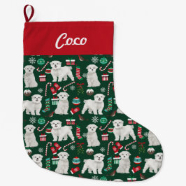 individuelle Name-Strumpf Großer Weihnachtsstrumpf