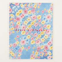 Individuelle Name Stylist Blumenplaner